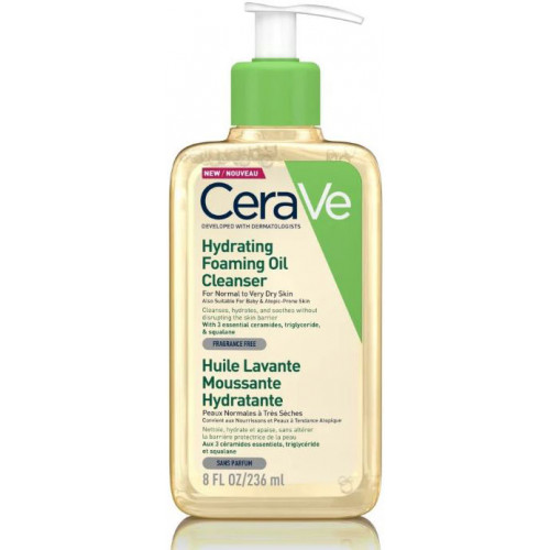 CeraVe Hydratační čisticí pěnící olej 236 ml