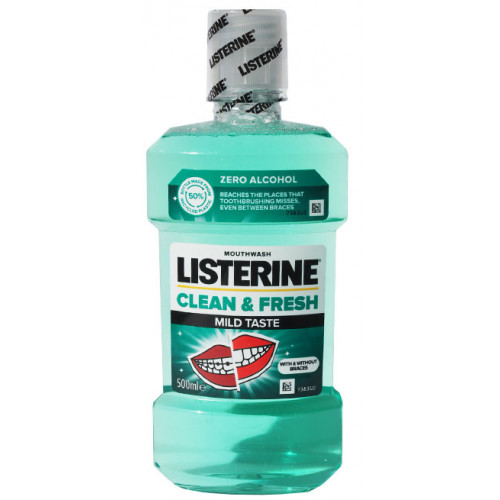 Listerine clean&fresh mild taste