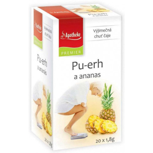 Apotheke Premier Pu-erh a ananas 20 sáčků