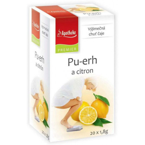 Apotheke Premier Pu-erh a citron 20 sáčků
