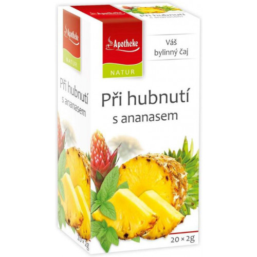 Apotheke Natur Při hubnutí s ananasem 20 sáčků