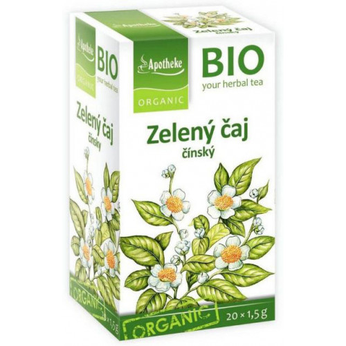 Apotheke Bio Zelený čaj čínský 20 sáčků