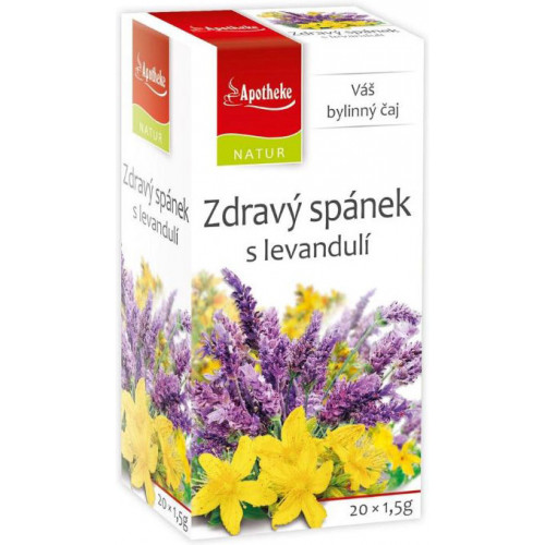 Apotheke Natur Zdravý spánek s levandulí 20 sáčků