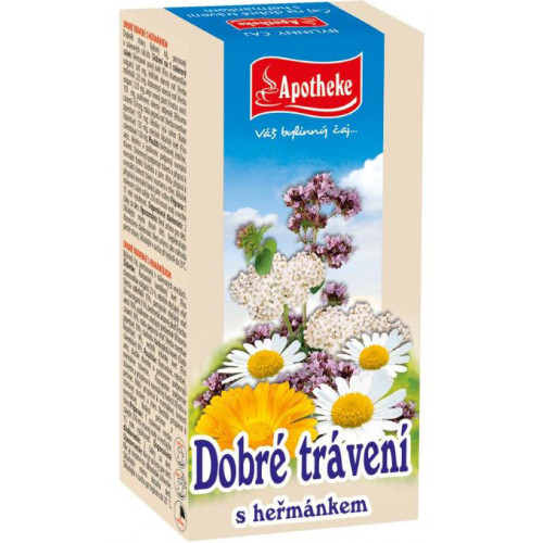 Apotheke Dobré trávení s heřmánkem 20 sáčků