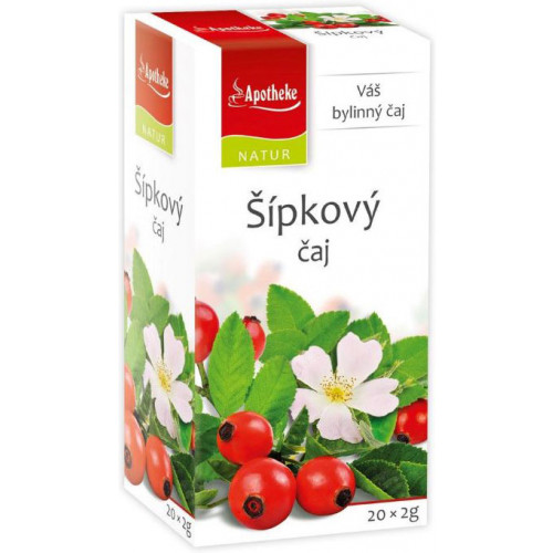 Apotheke Natur Šípkový čaj 20 sáčků