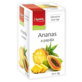 Apotheke čaj ananas+papája 20 ks