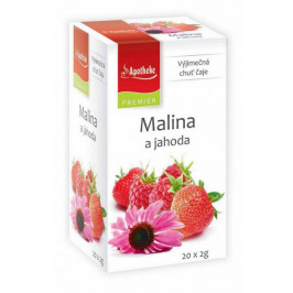 Apotheke čaj malina s jahodou + echinacea