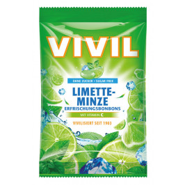 Vivil Limetka +  mentol + Vit. C 80 g