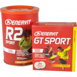 Balíček: ENERVIT R2 Sport 400g + ENERVIT GT SPORT 24 žvýkacích tablet