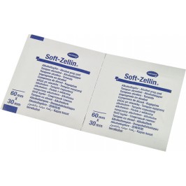 Soft-Zellin tampon k dezinfekci kůže 2 ks