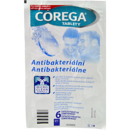 Tablety na čištění protéz Corega, 6 tablet