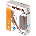 Ariana 20 - pohodlné podkolenky, 2 páry v krabičce - box